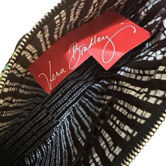 NWT Vera Bradley Vivian Hobo Shoulder Bag Purse Rainforest Print Casual Preppy - Picture 6 of 10